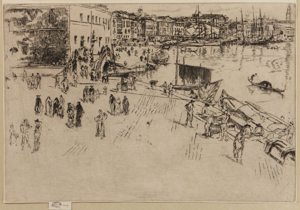 A Riva de James Abbott McNeill Whistler