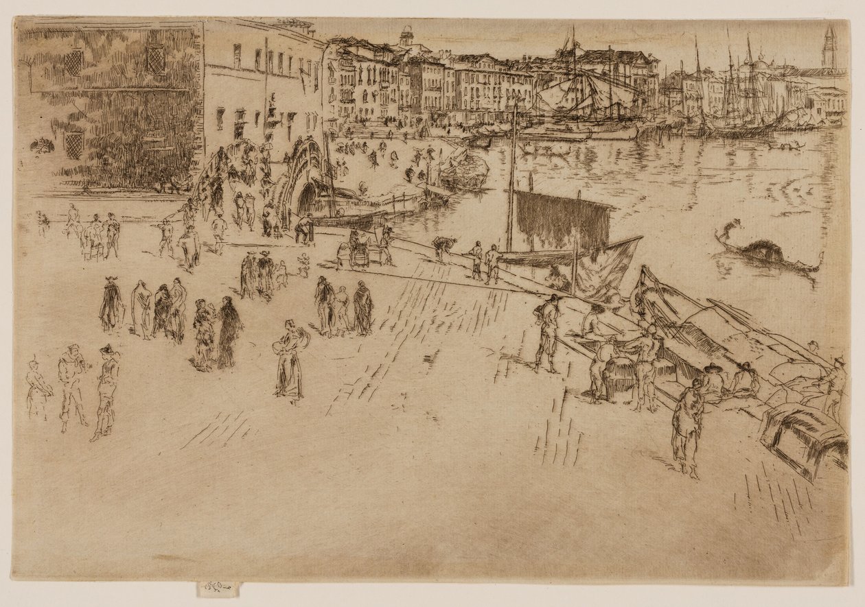 A Riva de James Abbott McNeill Whistler
