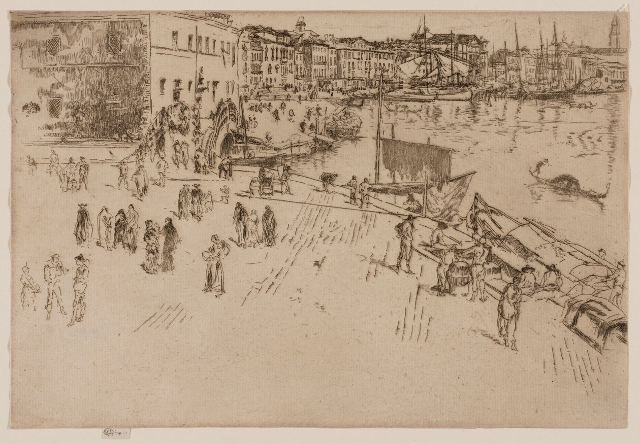 A Riva de James Abbott McNeill Whistler