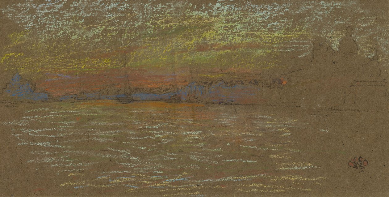 A Riva de James Abbott McNeill Whistler