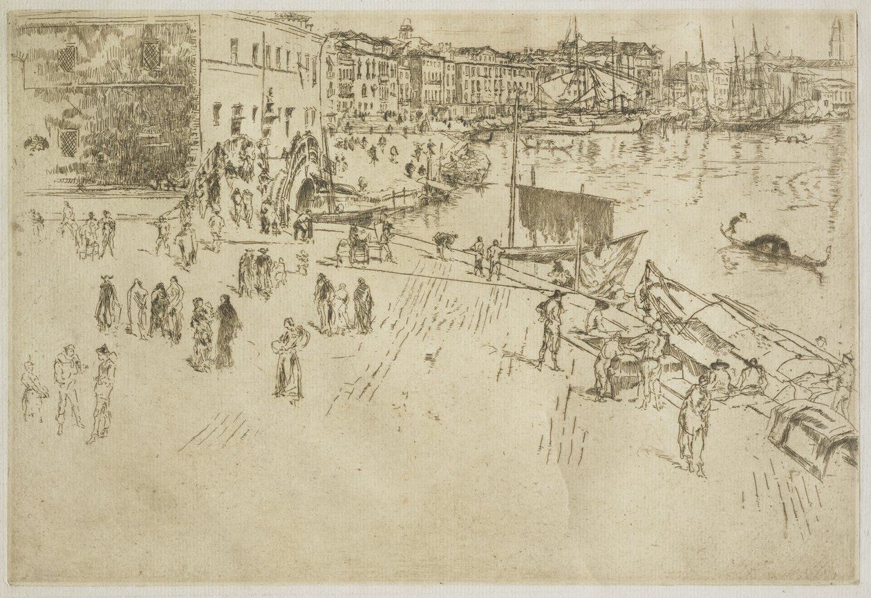 O Riva, n.º 1 de James McNeill Whistler