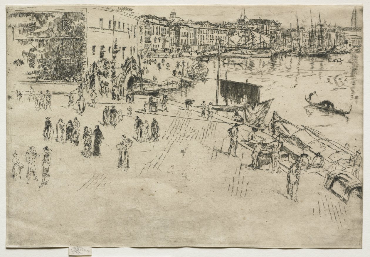 O Riva, n.º 1 de James McNeill Whistler