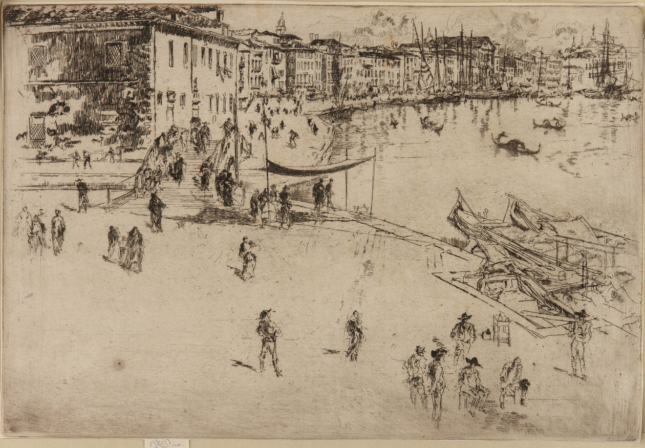 A Riva, nº 2 de James Abbott McNeill Whistler
