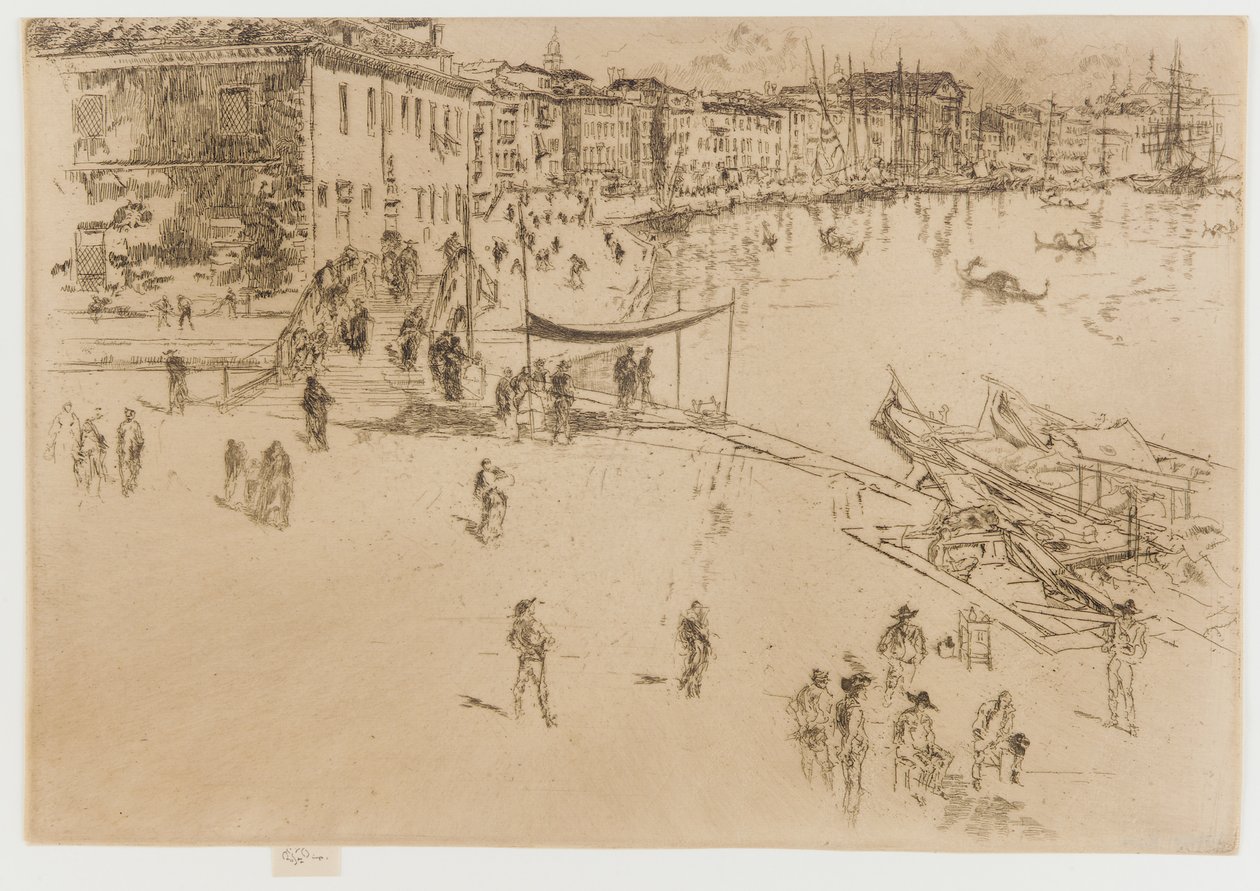 A Riva, nº 2 de James Abbott McNeill Whistler