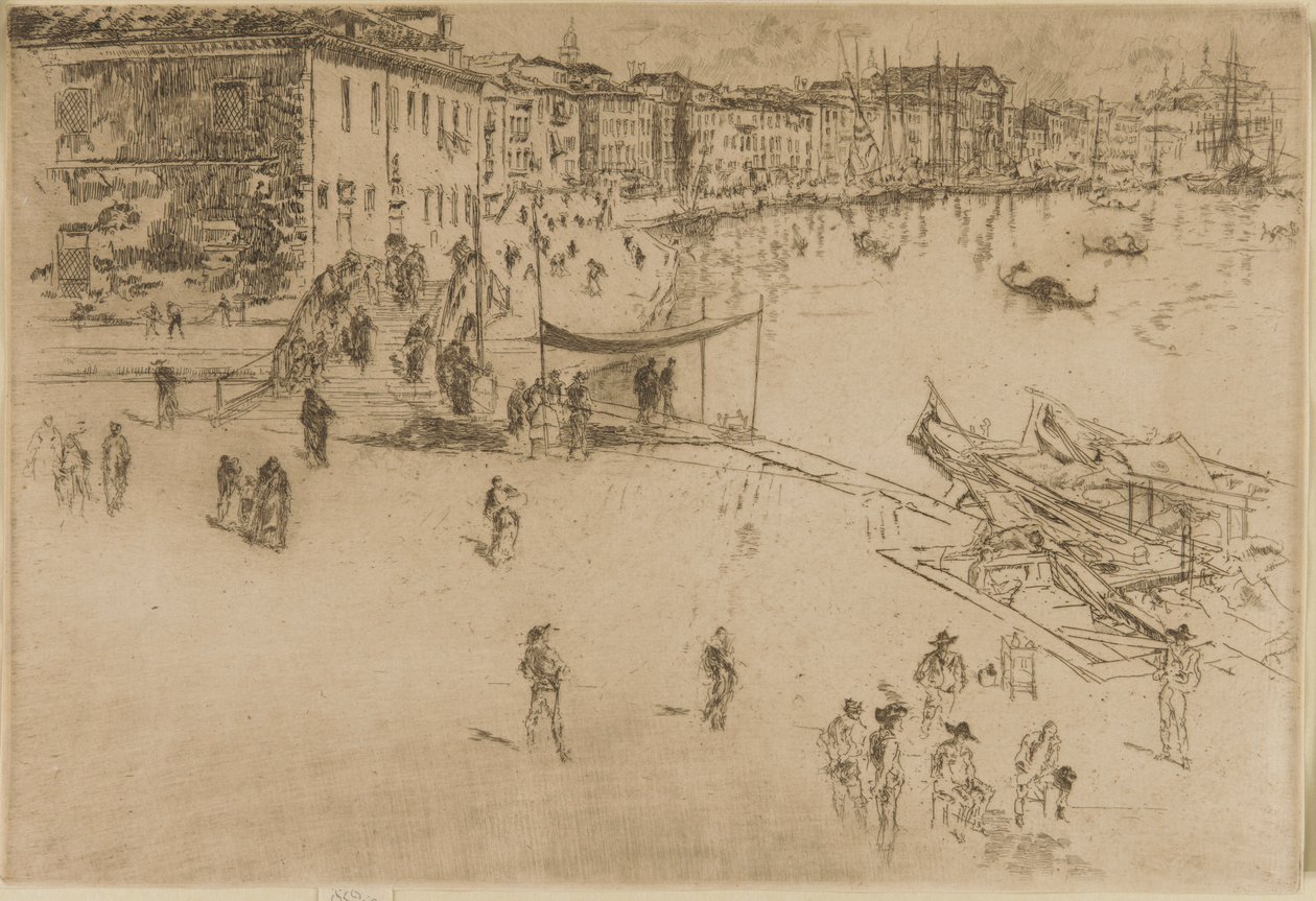 A Riva, nº 2 de James Abbott McNeill Whistler