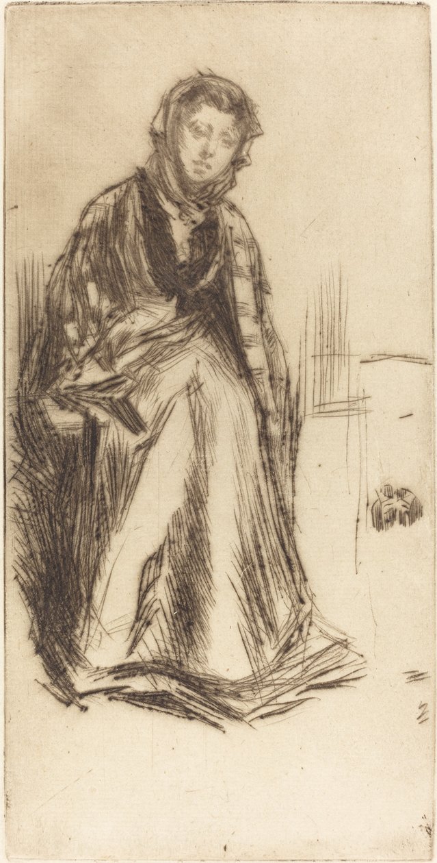 A viúva escocesa de James Abbott McNeill Whistler