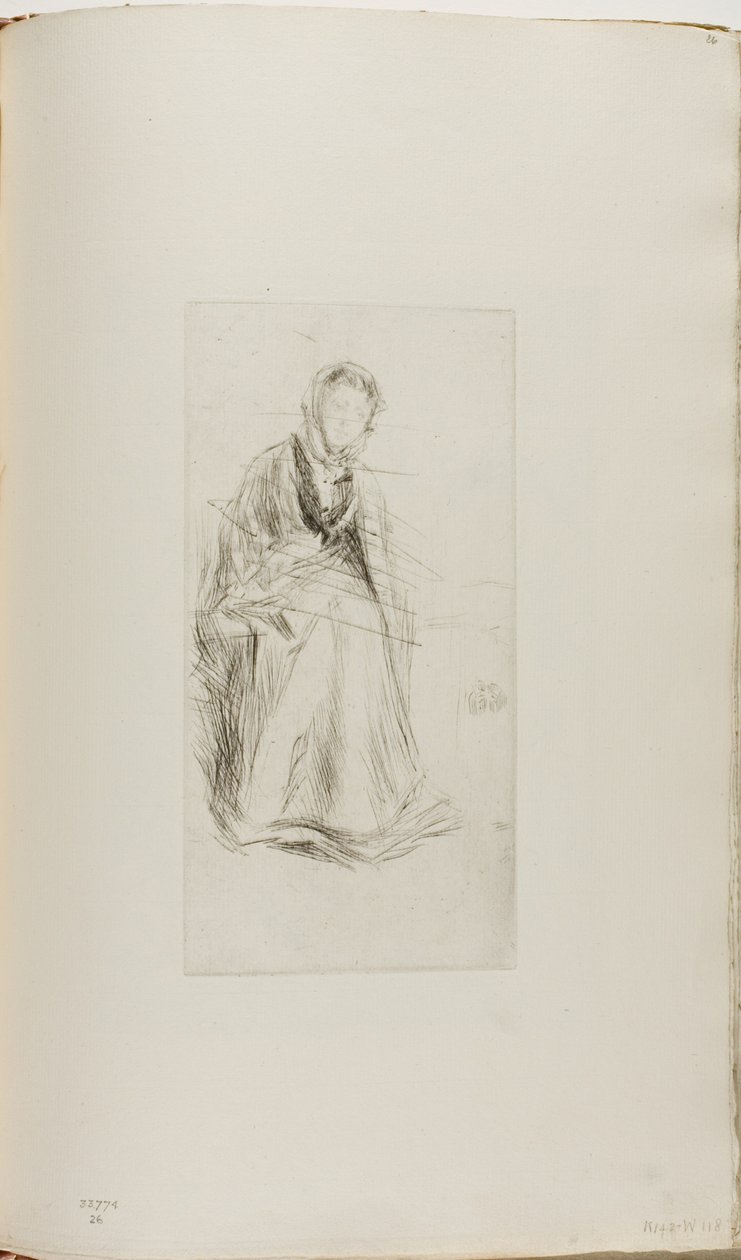 A viúva escocesa de James Abbott McNeill Whistler