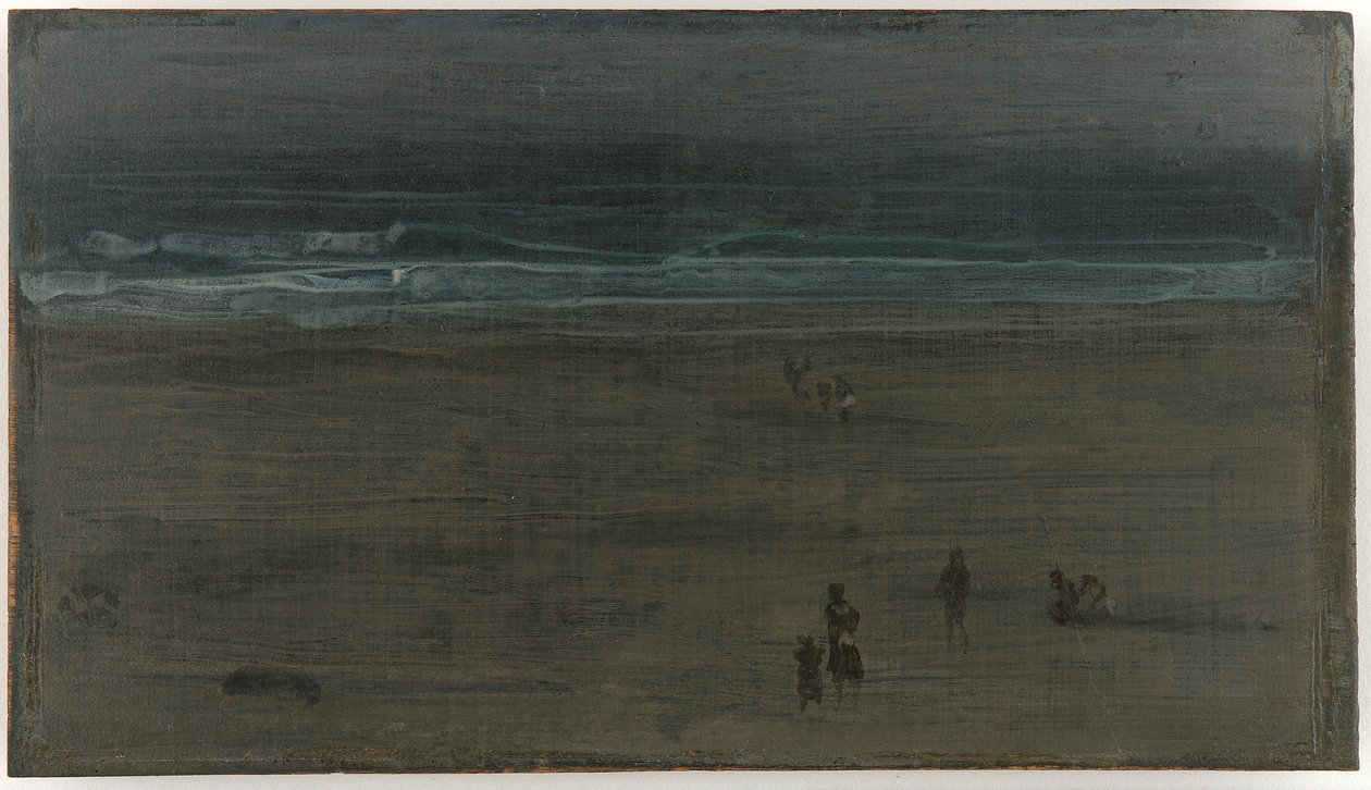 O mar e a areia de James Abbott McNeill Whistler