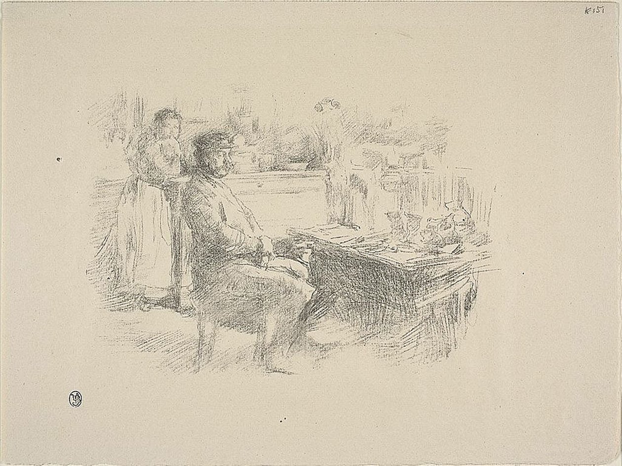 O sapateiro de James Abbott McNeill Whistler