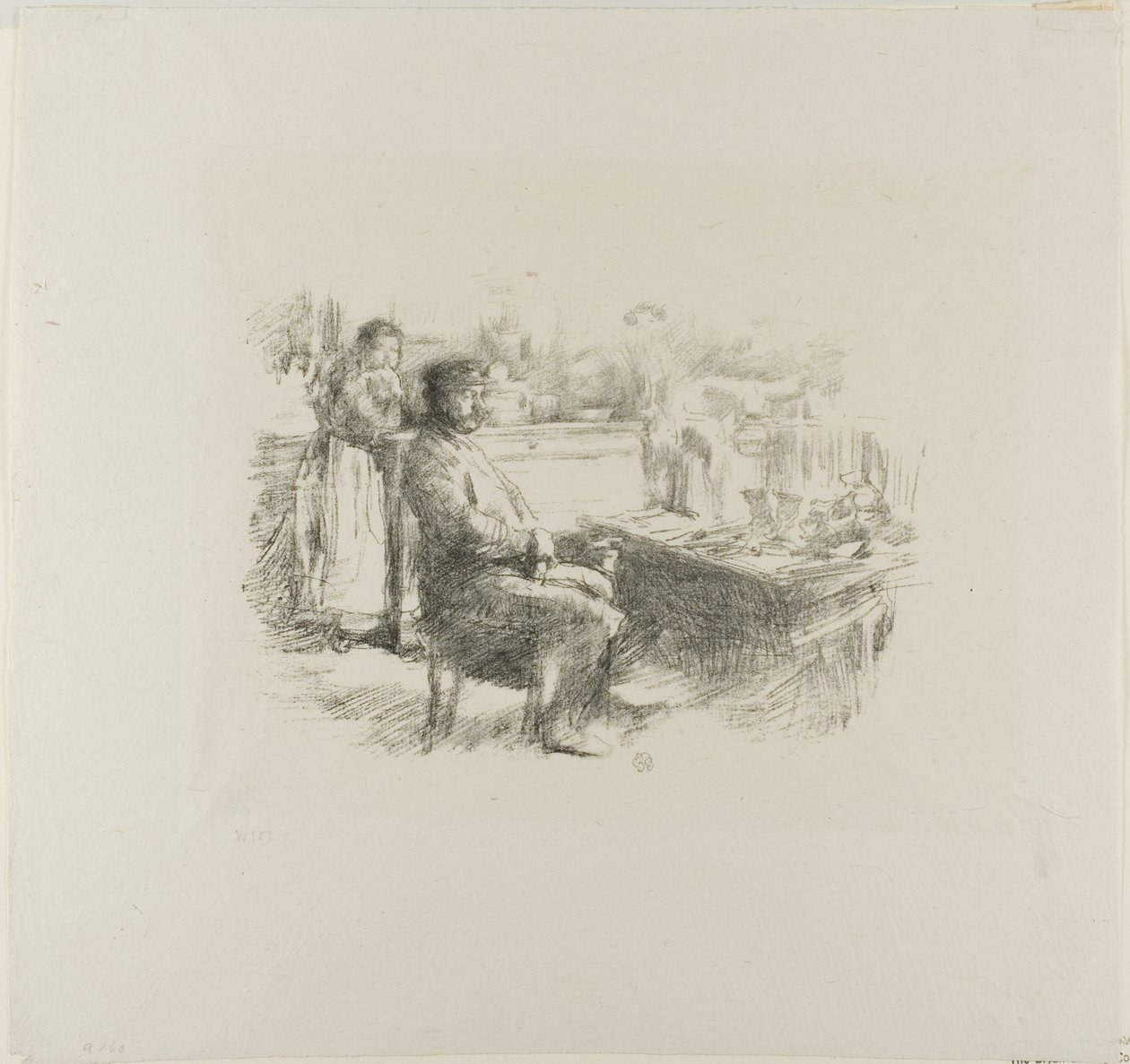 O sapateiro de James Abbott McNeill Whistler