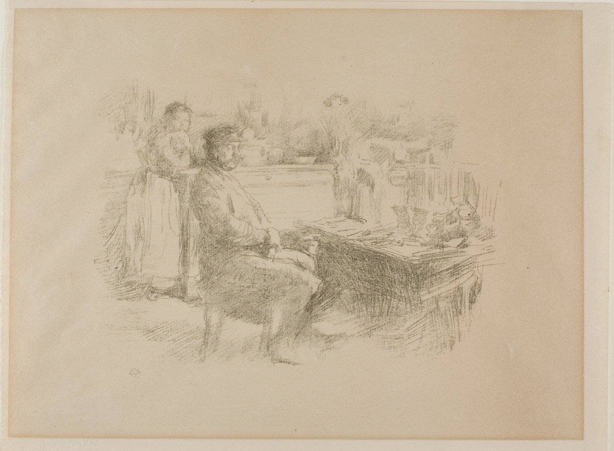 O sapateiro de James Abbott McNeill Whistler