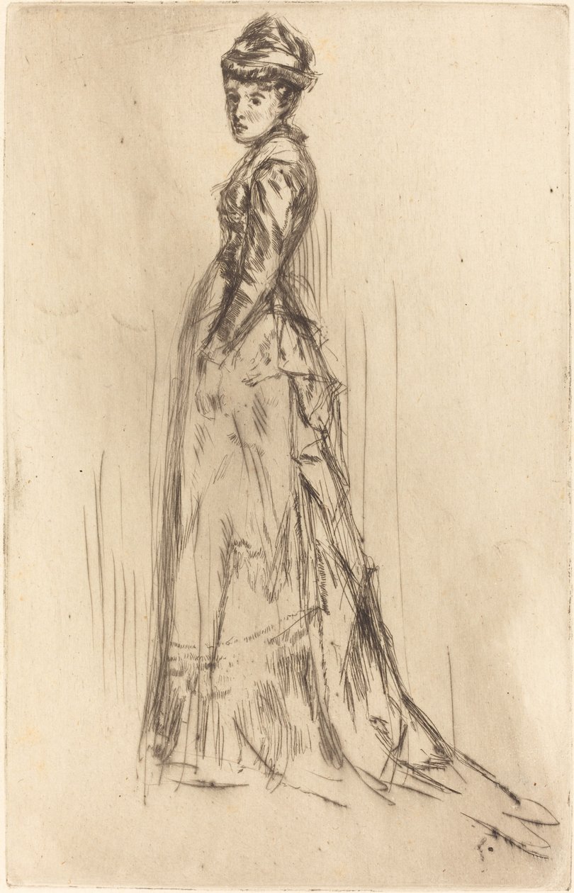 O vestido de seda de James Abbott McNeill Whistler