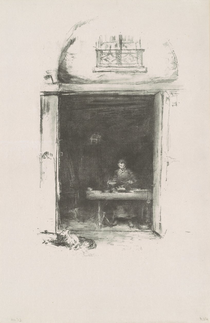 O Ferreiro, Passagem do Dragão de James Abbott McNeill Whistler