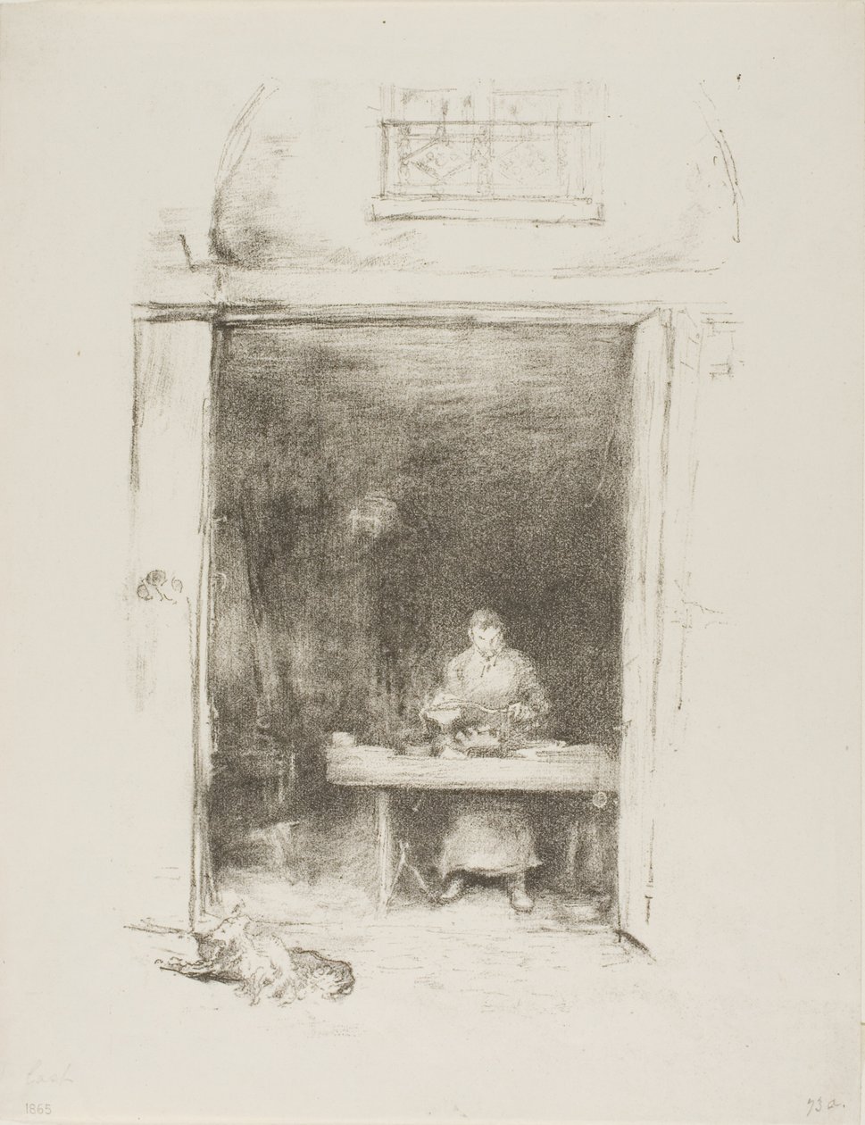 O Ferreiro, Passagem do Dragão de James Abbott McNeill Whistler