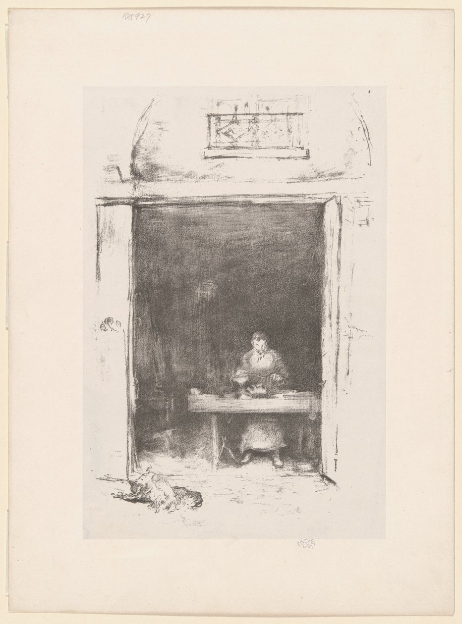O Ferreiro, Passagem do Dragão de James Abbott McNeill Whistler