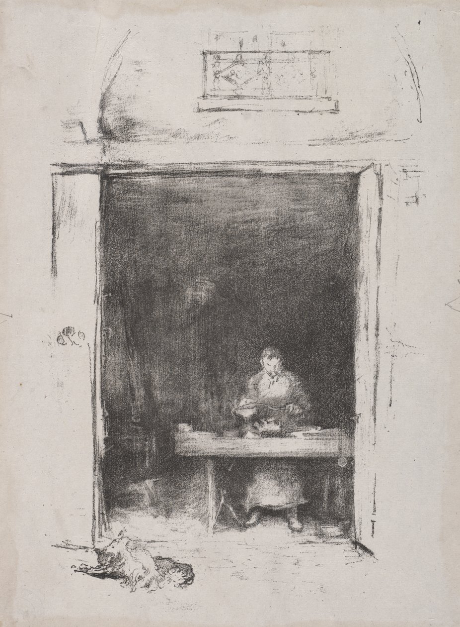 O ferreiro: Passage du Dragon de James McNeill Whistler