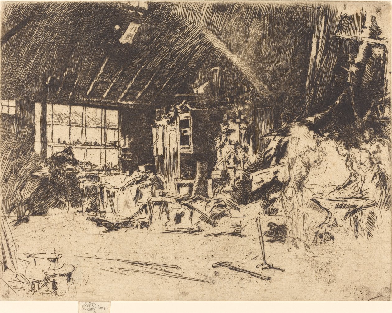 A ferraria de James Abbott McNeill Whistler