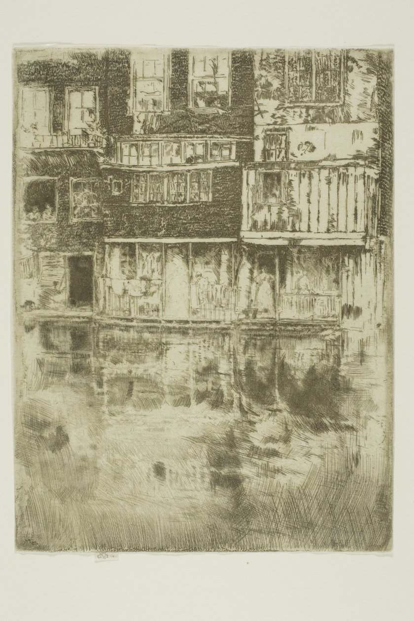 The Square House, Amsterdã de James Abbott McNeill Whistler