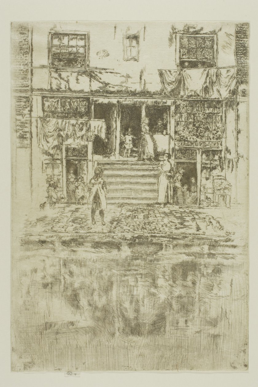 The Steps, Amsterdã de James Abbott McNeill Whistler