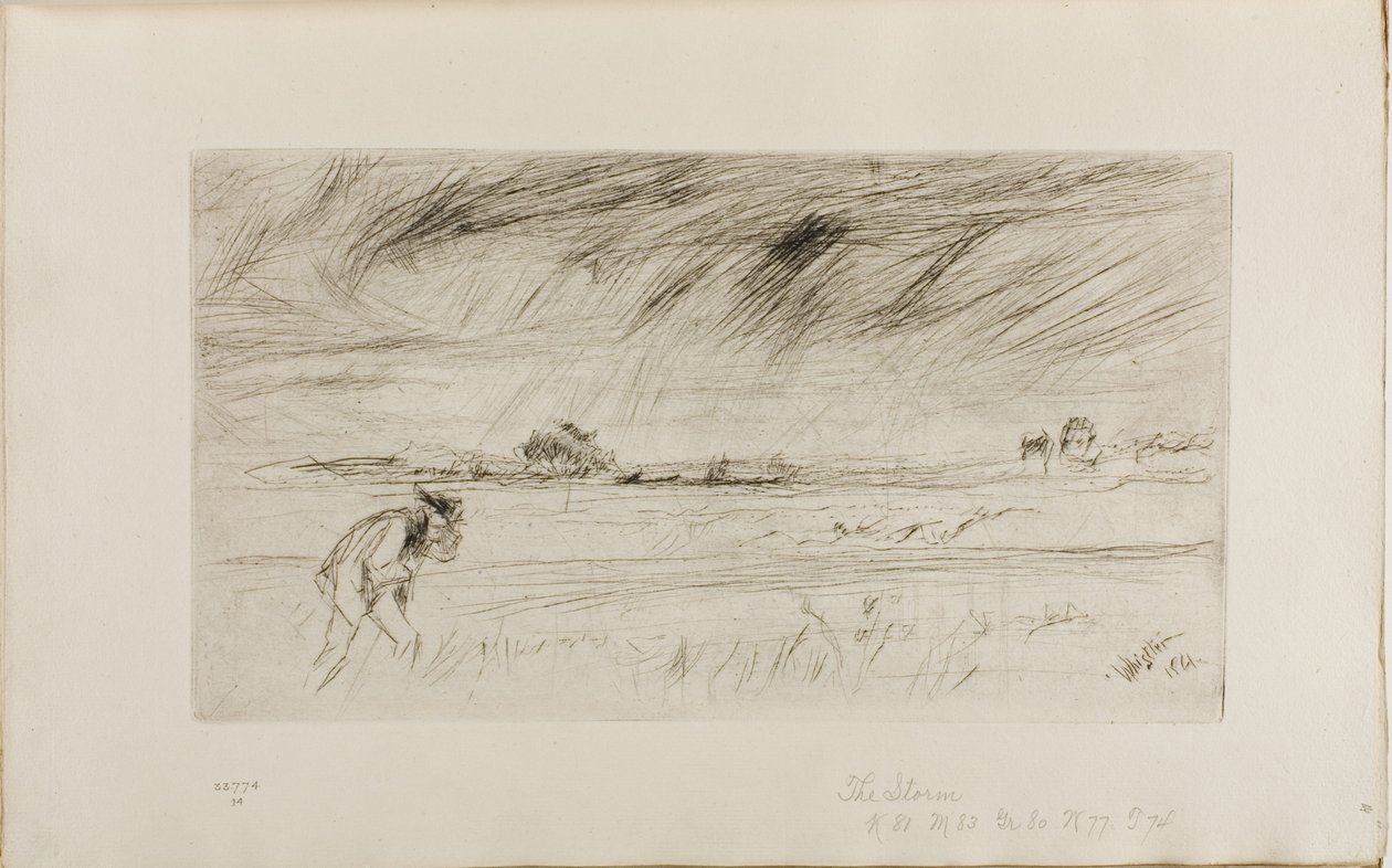 A tempestade de James Abbott McNeill Whistler