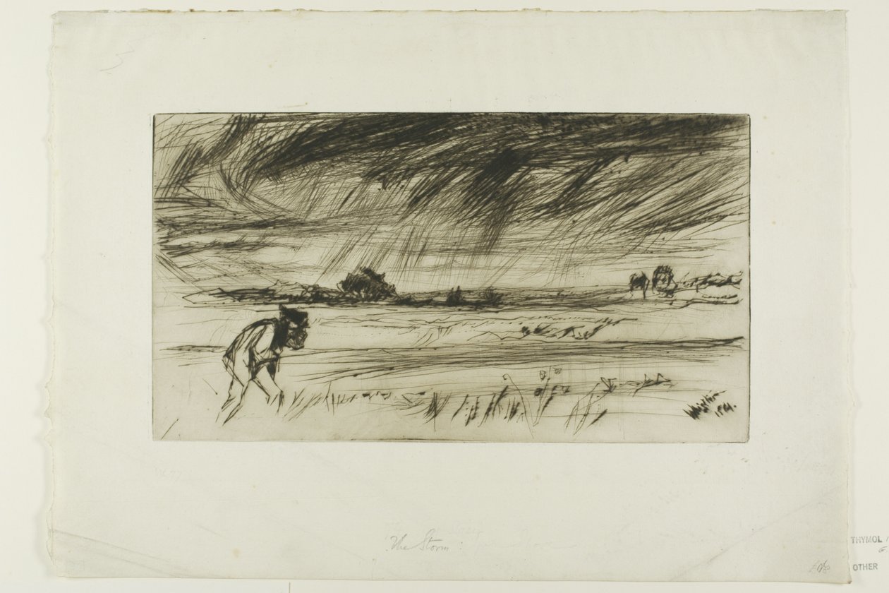 A tempestade de James Abbott McNeill Whistler