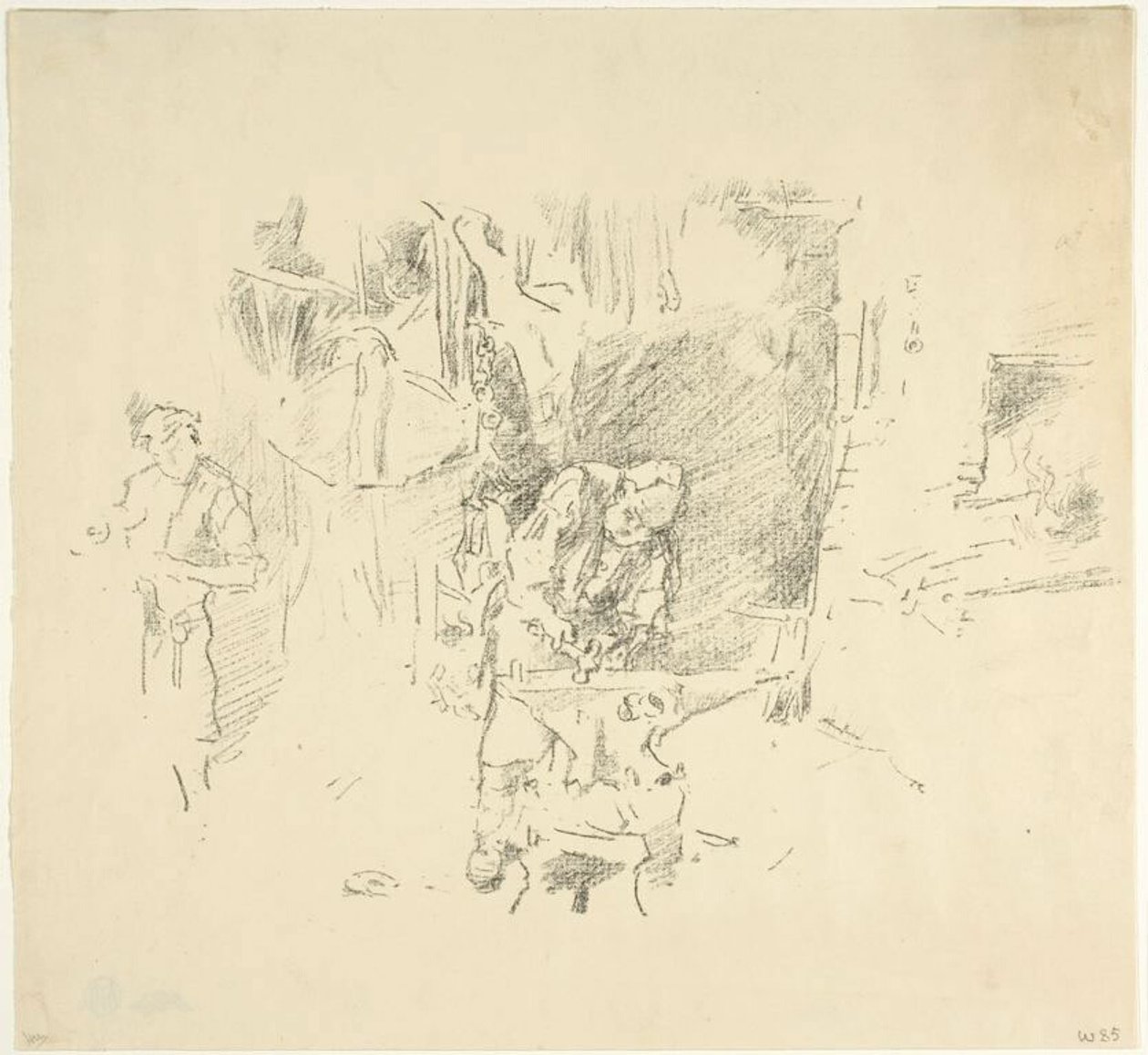 O ferreiro ensolarado de James McNeill Whistler