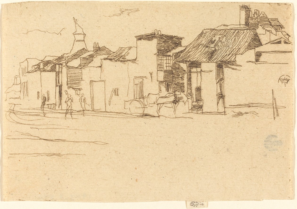 O Cisne, Chelsea de James Abbott McNeill Whistler