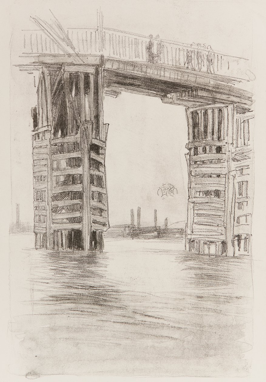 A Ponte Alta de James Abbott McNeill Whistler