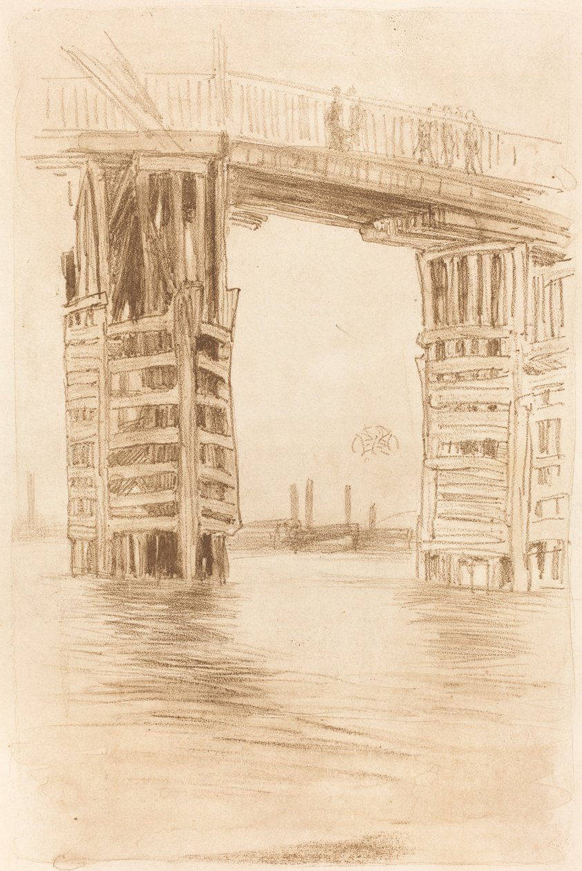 A Ponte Alta de James Abbott McNeill Whistler
