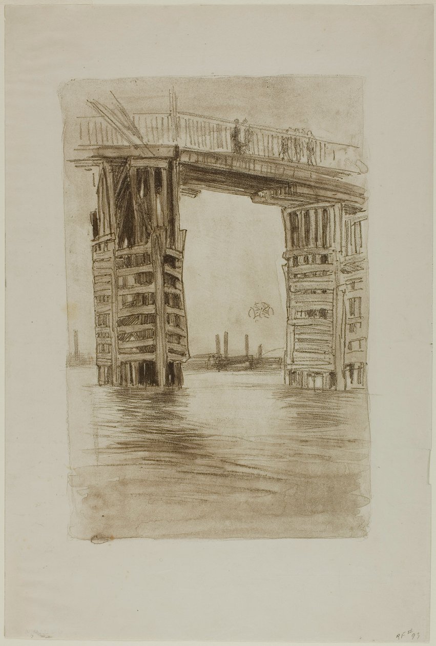 A Ponte Alta de James Abbott McNeill Whistler