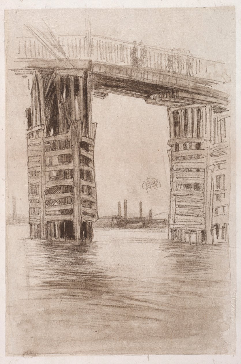 A ponte alta de James McNeill Whistler