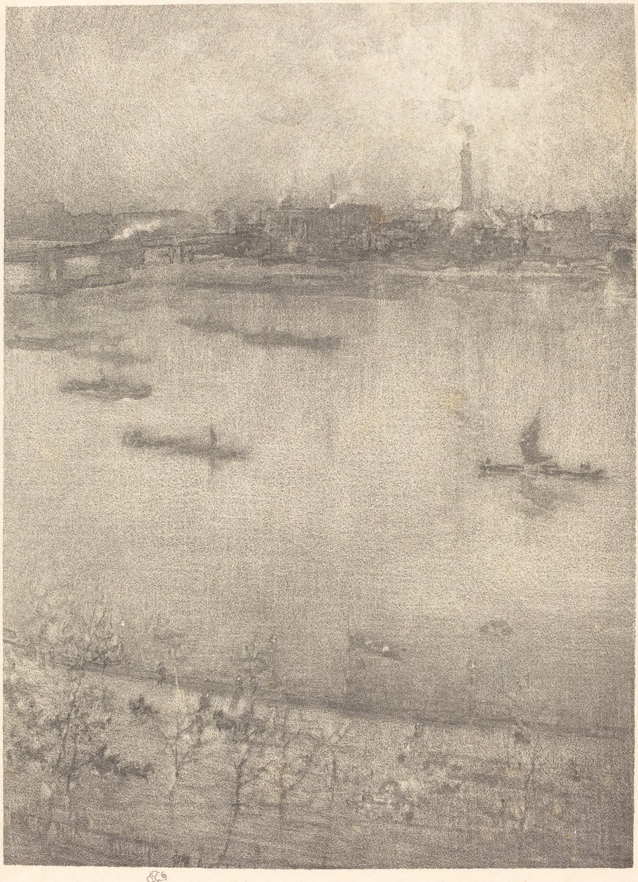 O Tâmisa de James Abbott McNeill Whistler