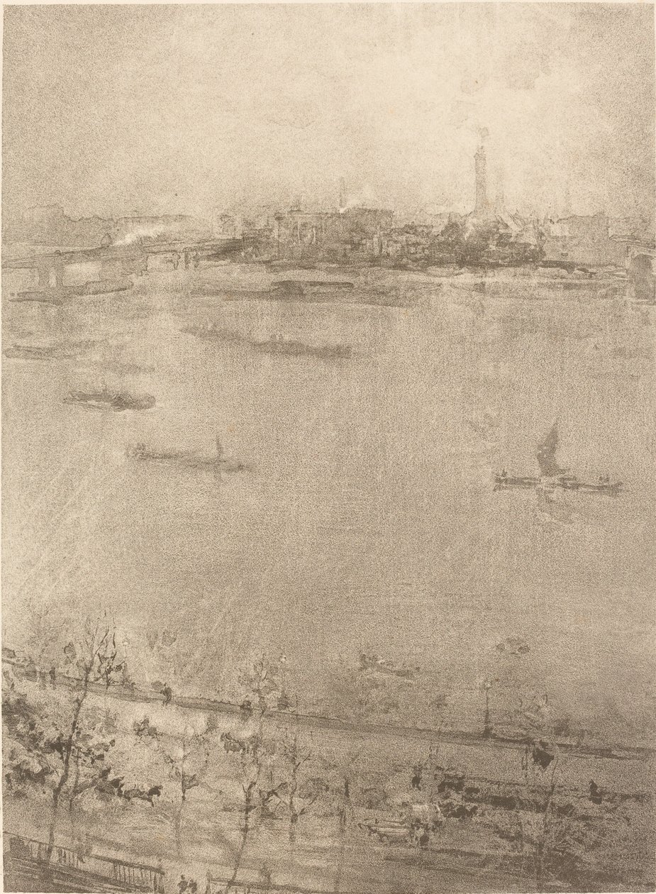 O Tâmisa de James Abbott McNeill Whistler
