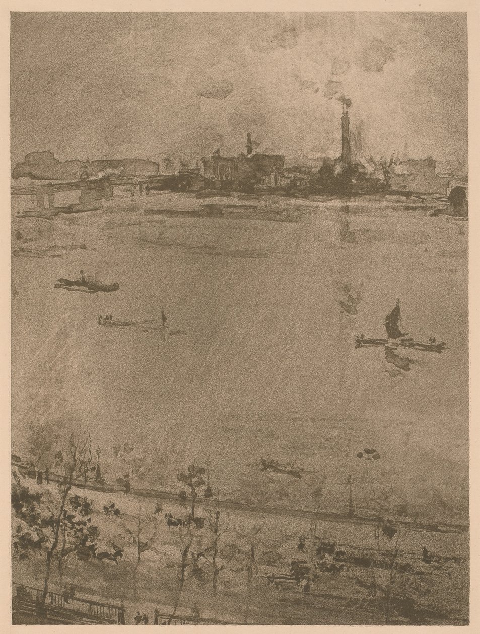 O Tâmisa de James Abbott McNeill Whistler