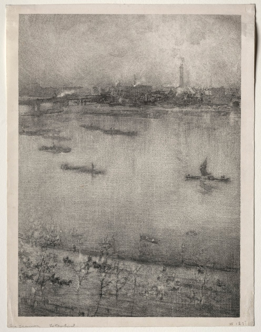 O Tamisa de James McNeill Whistler