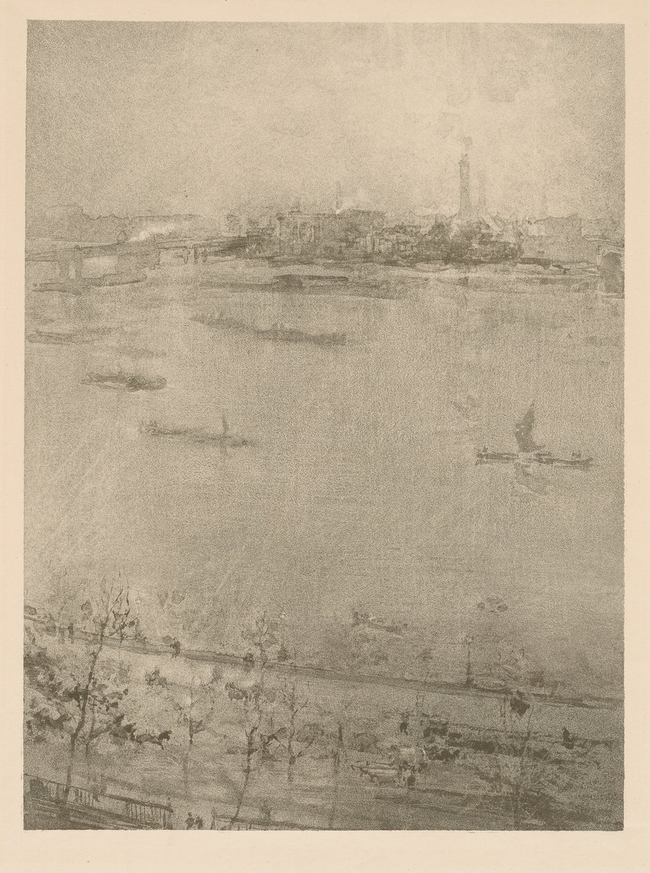 O Tamisa de James McNeill Whistler