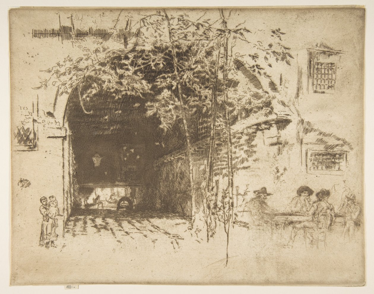 The Traghetto, n.º 2 de James McNeill Whistler