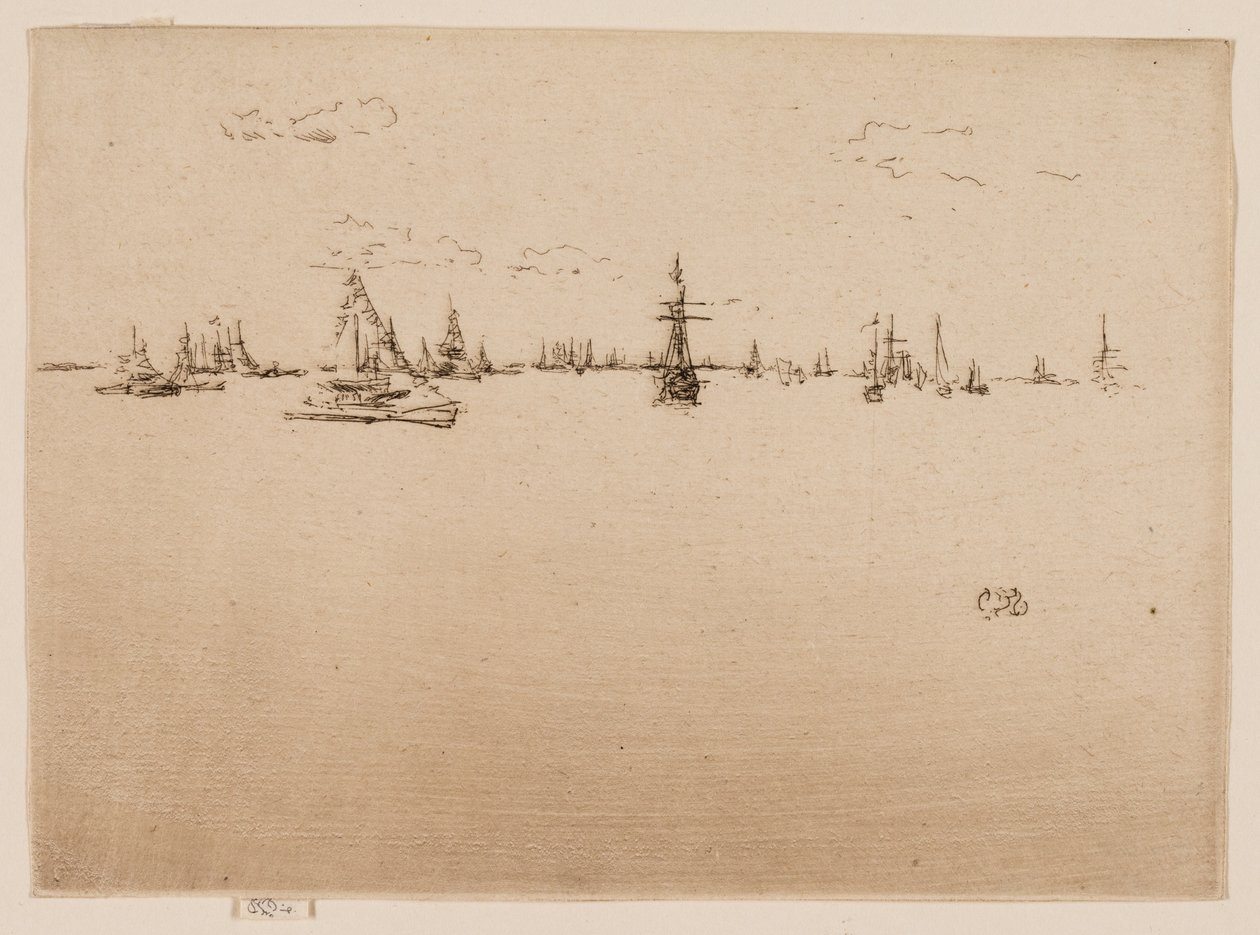 O navio da torre de James Abbott McNeill Whistler