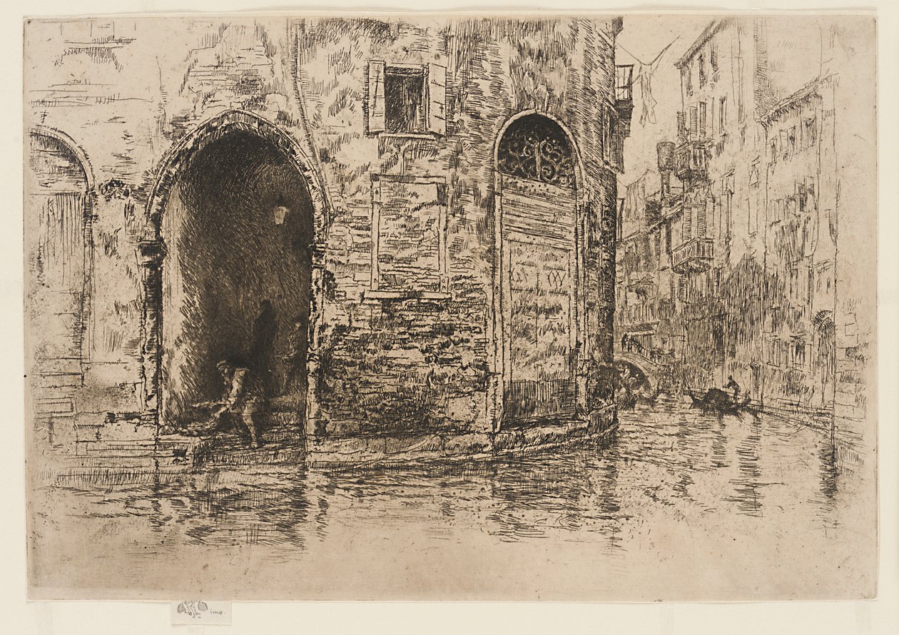 As Duas Portas de James Abbott McNeill Whistler