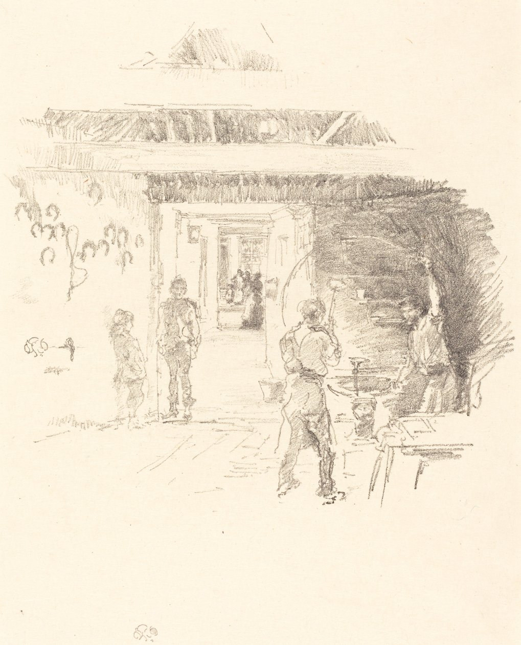 O ferreiro de James Abbott McNeill Whistler