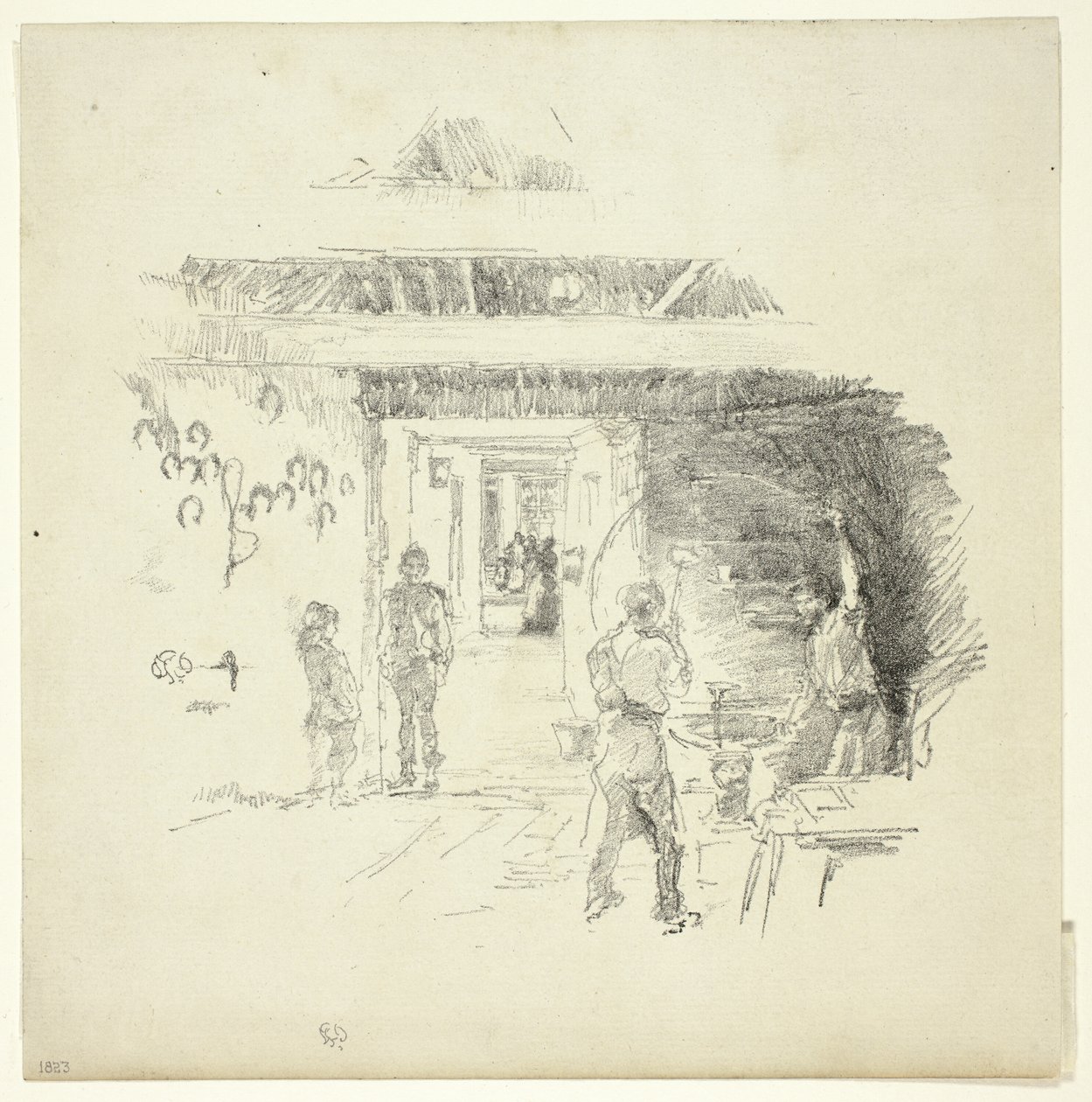 O ferreiro de James Abbott McNeill Whistler