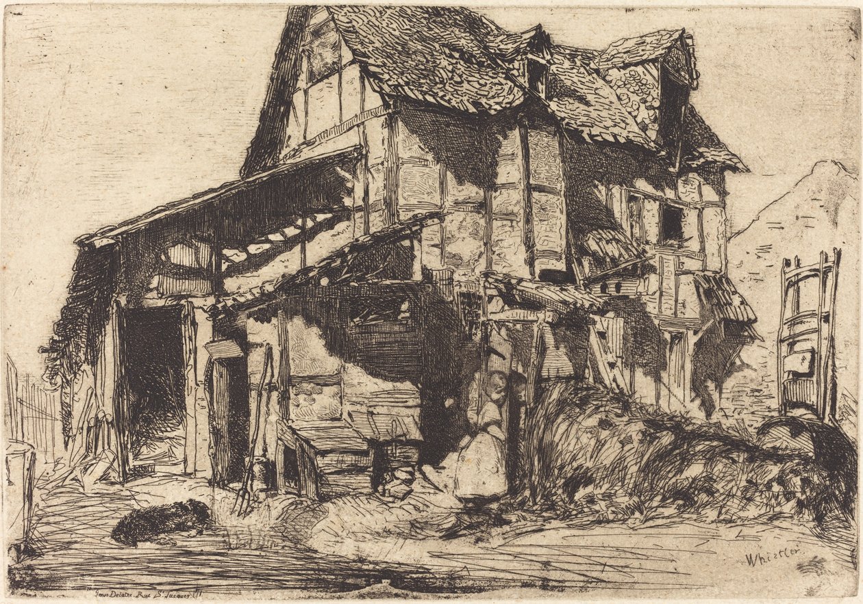 O cortiço inseguro de James Abbott McNeill Whistler