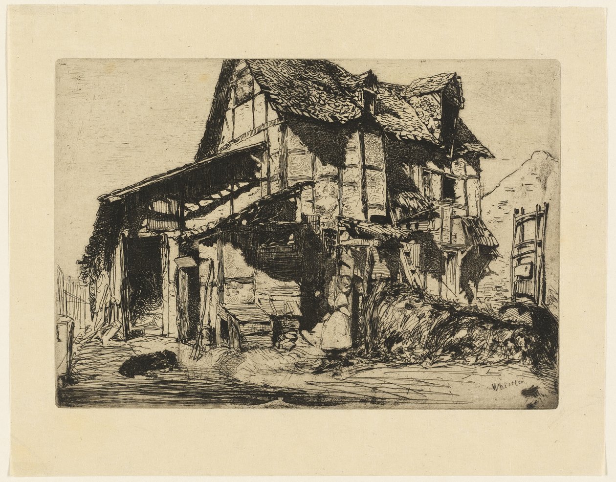 O cortiço inseguro de James Abbott McNeill Whistler