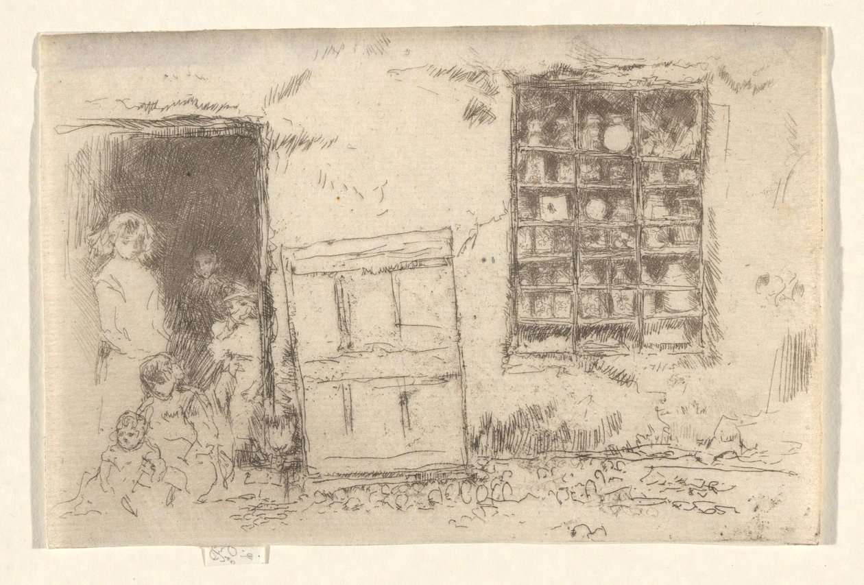 A loja de doces da aldeia de James Abbott McNeill Whistler