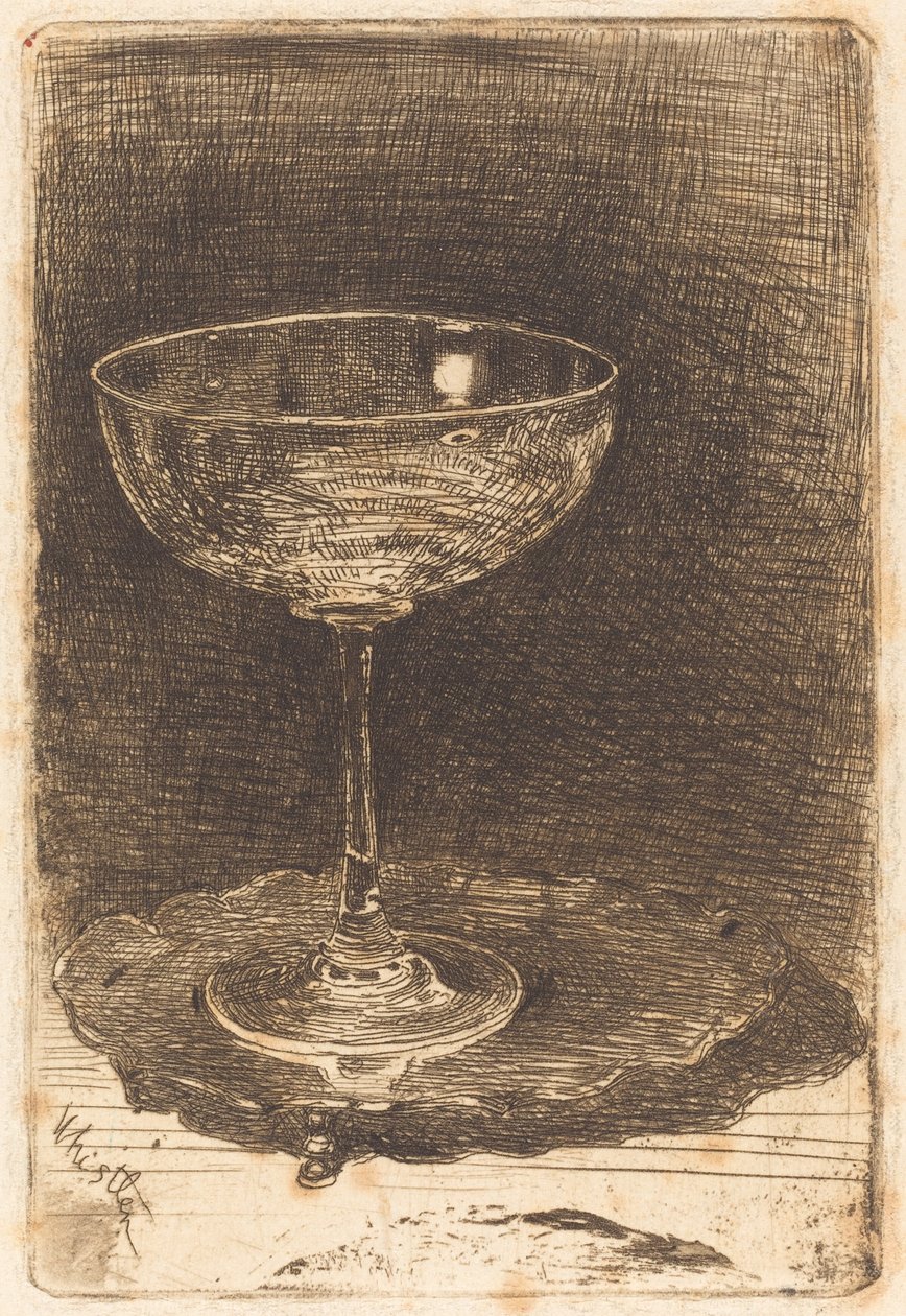 A taça de vinho de James Abbott McNeill Whistler