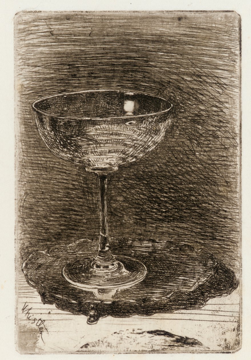 A taça de vinho de James Abbott McNeill Whistler