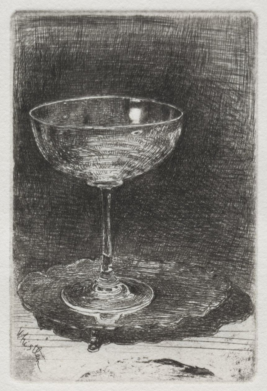 O copo de vinho de James McNeill Whistler