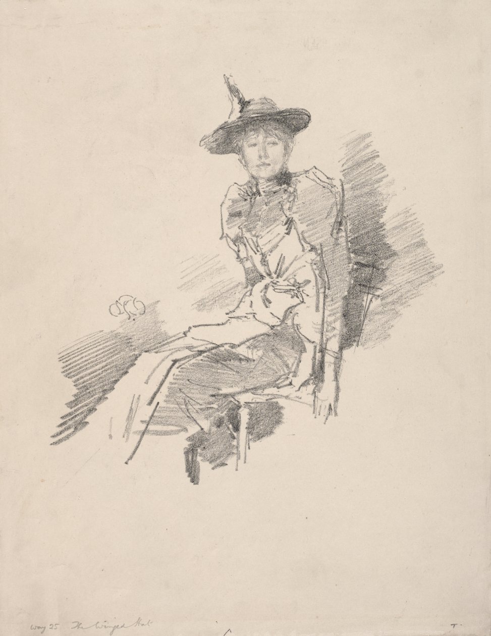 O Chapéu Alado de James McNeill Whistler