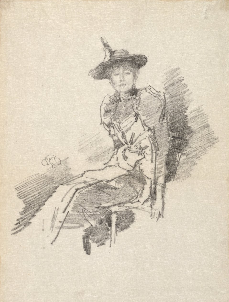 O Chapéu Alado de James McNeill Whistler