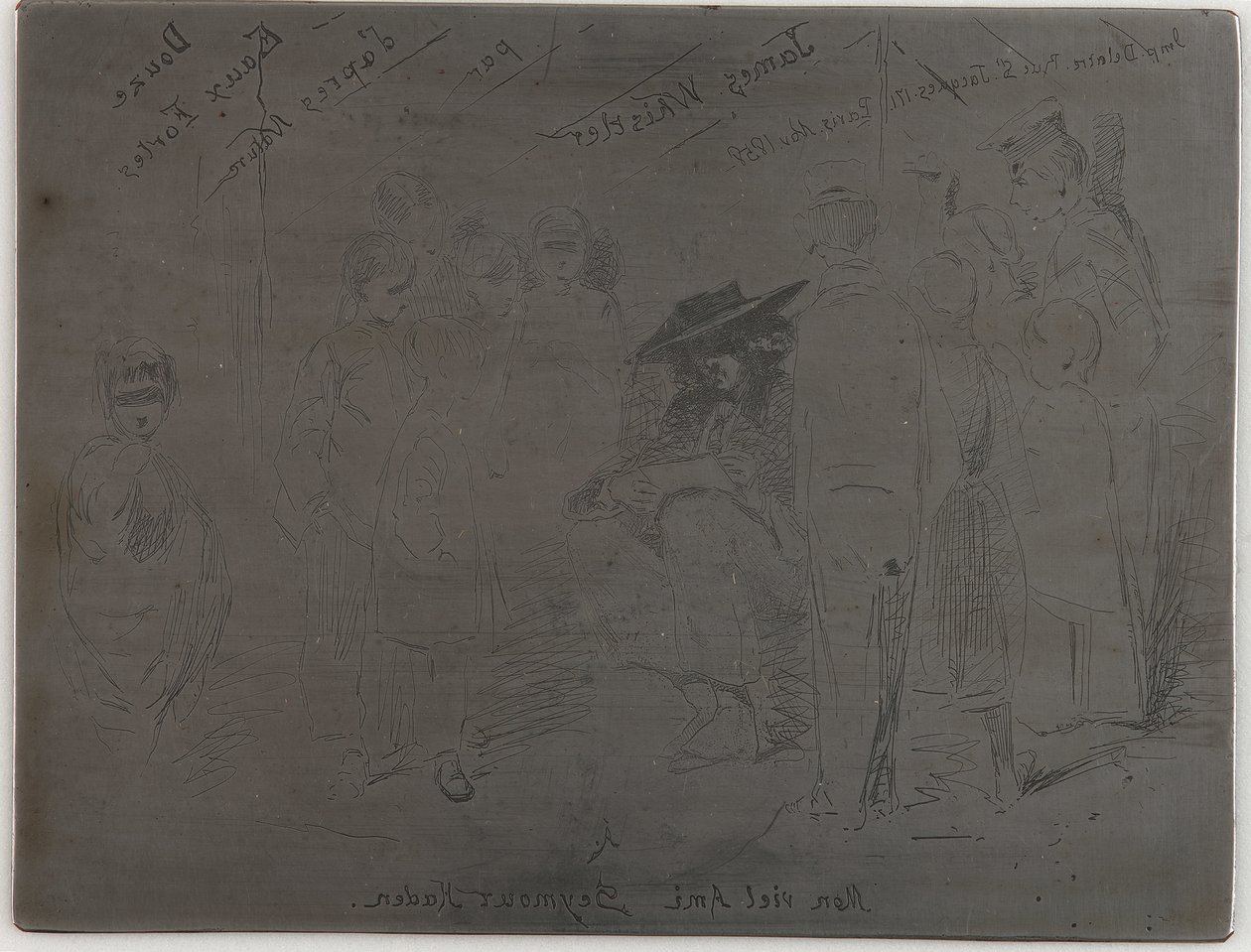 Título para o conjunto francês de James Abbott McNeill Whistler